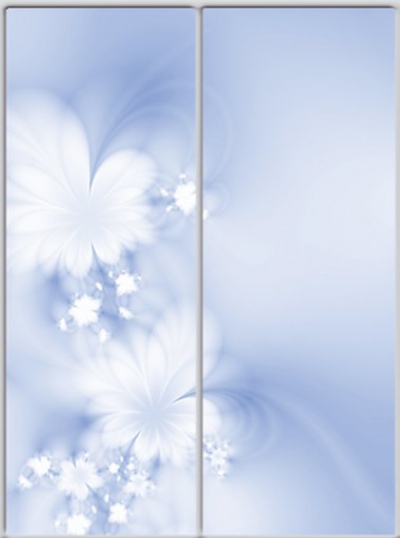 

Шкаф купе Luxe Studio Стандарт-1 Фотопечать Абстракция-4 1000x2400x450 двухдверный