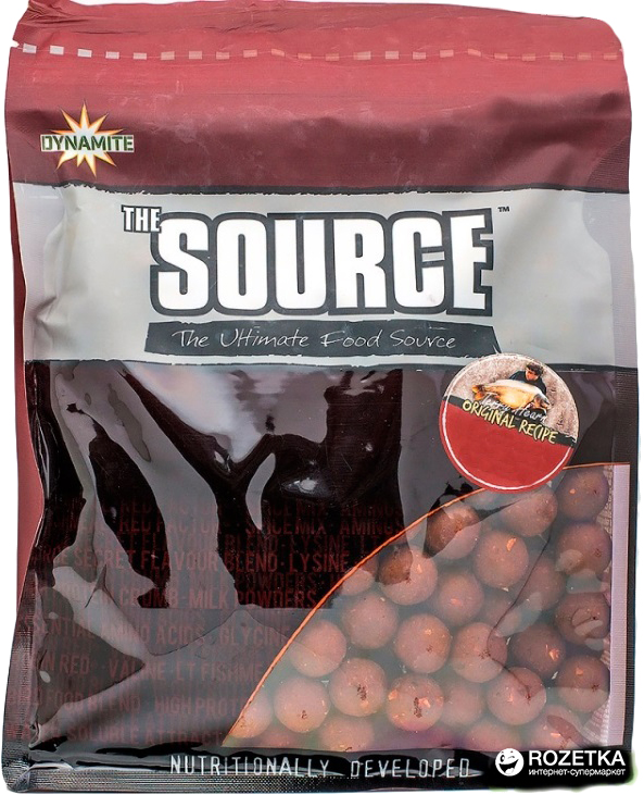 

Бойлы тонущие Dynamite Baits The Source Shelf Life 18 мм 1 кг (DY072)