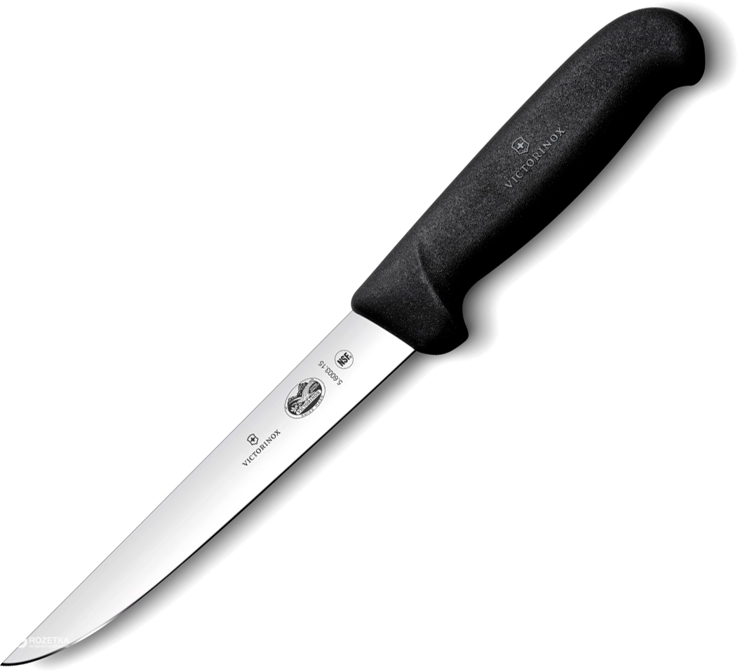 

Кухонный нож Victorinox Fibrox обвалочный 150 мм Black (5.6003.15)