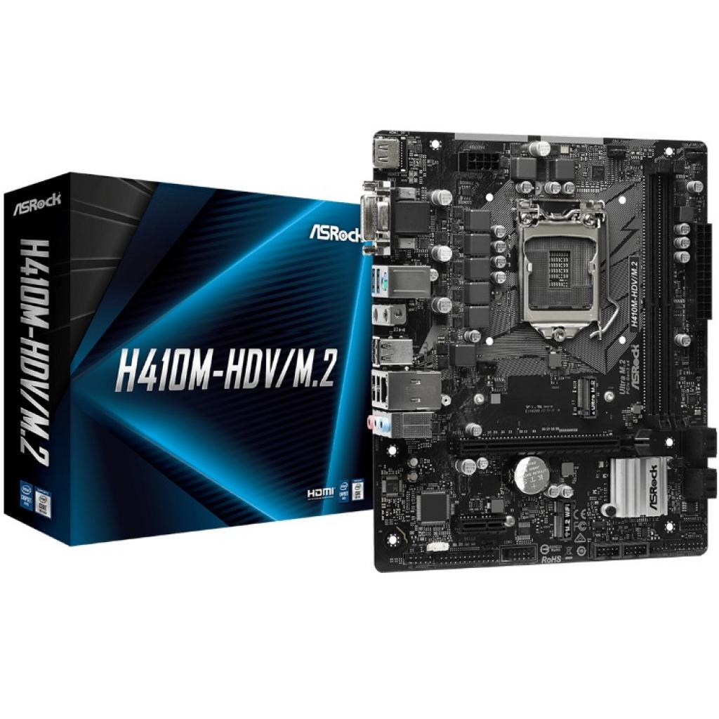 

Материнская плата ASRock H410M-HDV/M.2