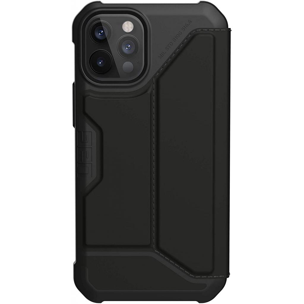 

Чехол для моб. телефона UAG iPhone 12 / 12 Pro Metropolis (PU), SATN Black