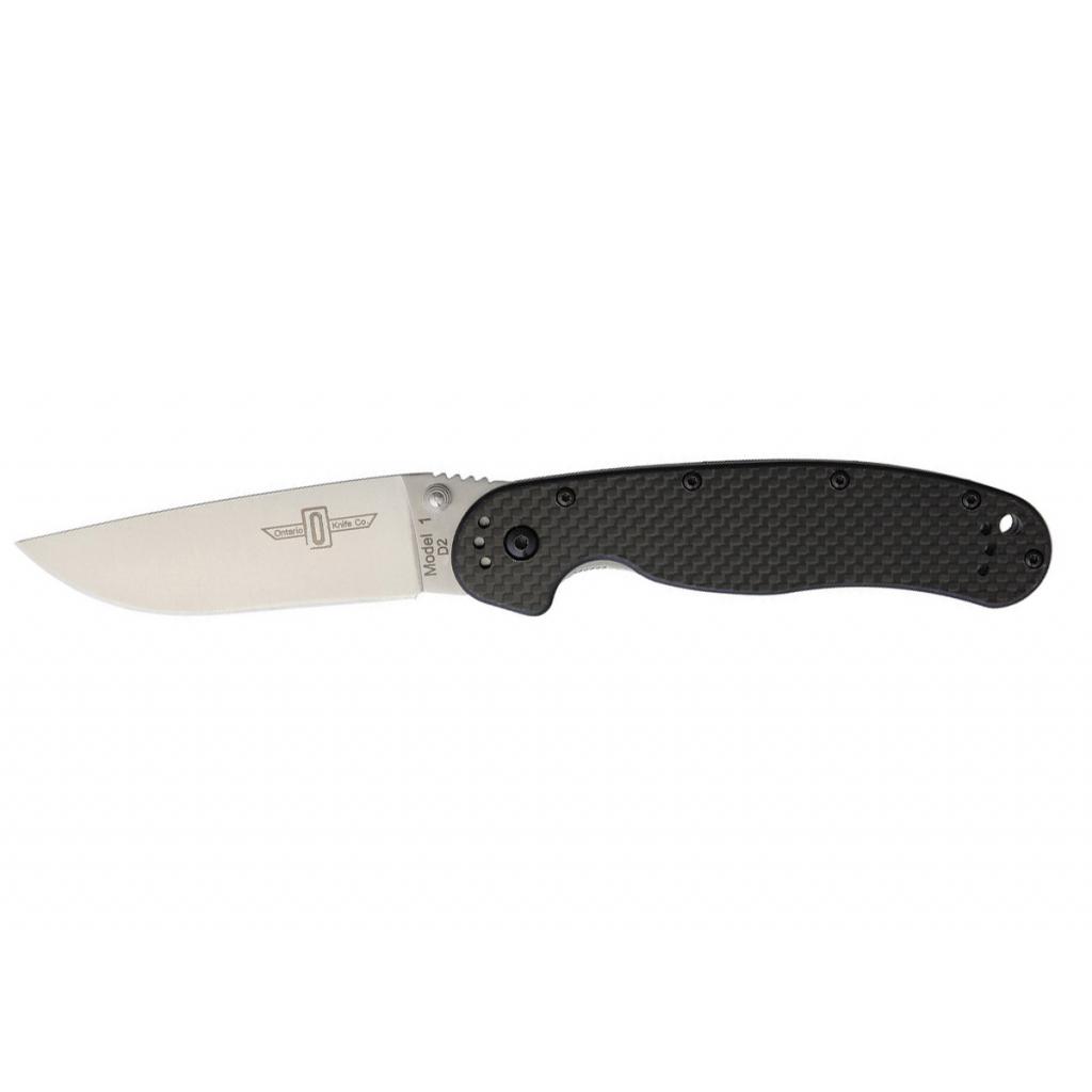 

Нож Ontario RAT-1 D2 Carbon (8867CF)