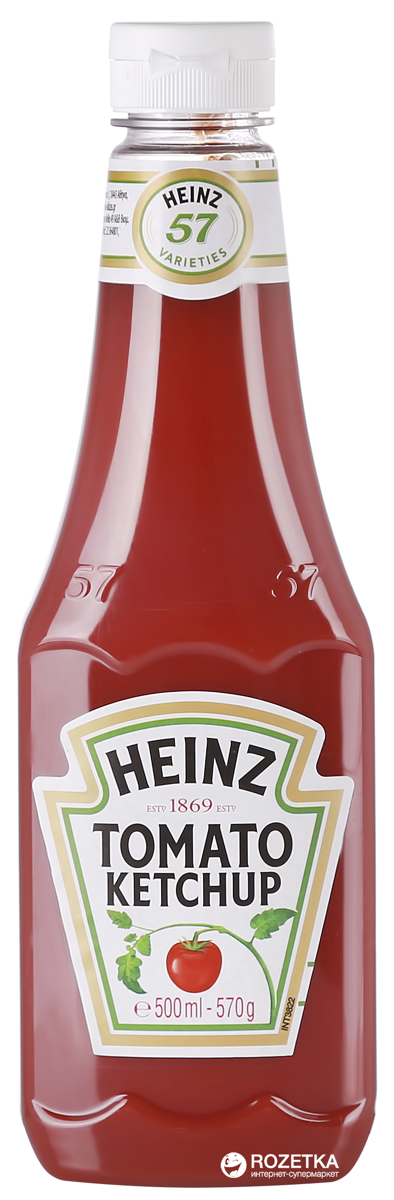 Кетчуп Heinz Томатный 500 мл (8715700421582) – купить в интернет ...