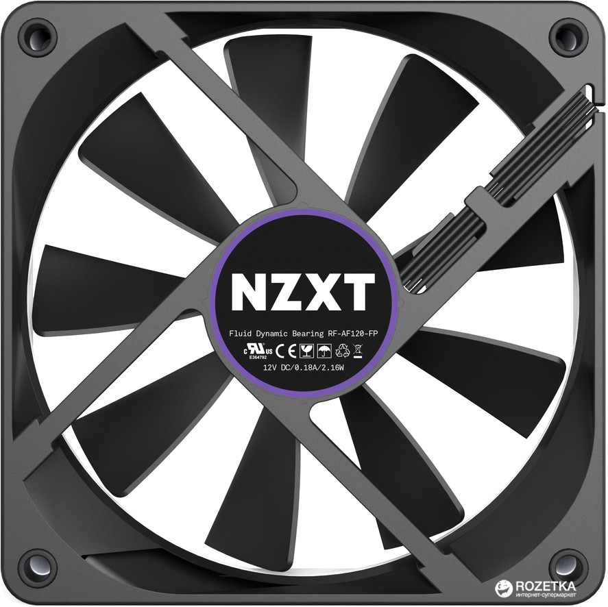 

Кулер NZXT Aer F 140 мм (RF-AF140-B1)