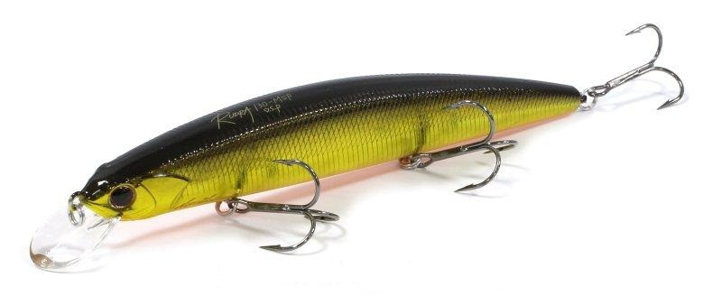 

Воблер O.S.P Rudra 130SP, 130mm, 20g H-04 Crystal Gold Suspend