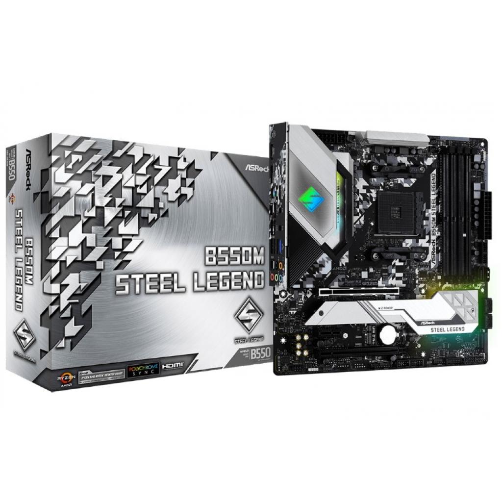 

Материнская плата ASRock B550M STEEL LEGEND