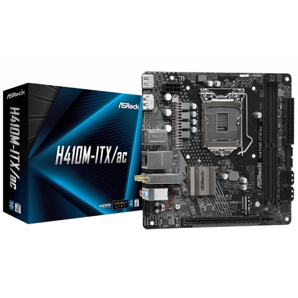 

Материнская плата ASRock H410M-ITX/AC
