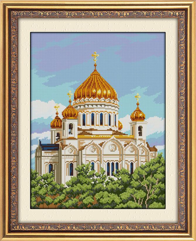 

Набор алмазной живописи Dream Art Храм Христа Спасителя