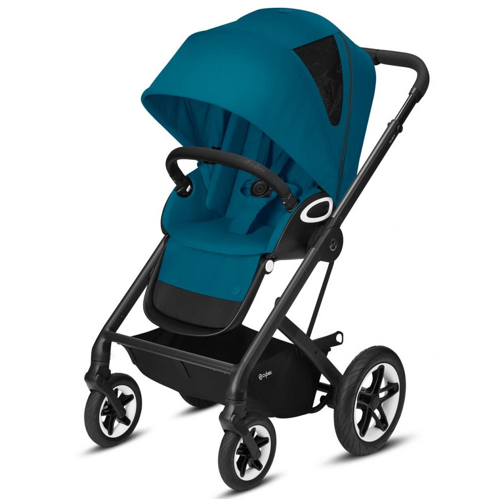 

Коляска Cybex Talos S River Blue turquoise (с бампером) (520001421)