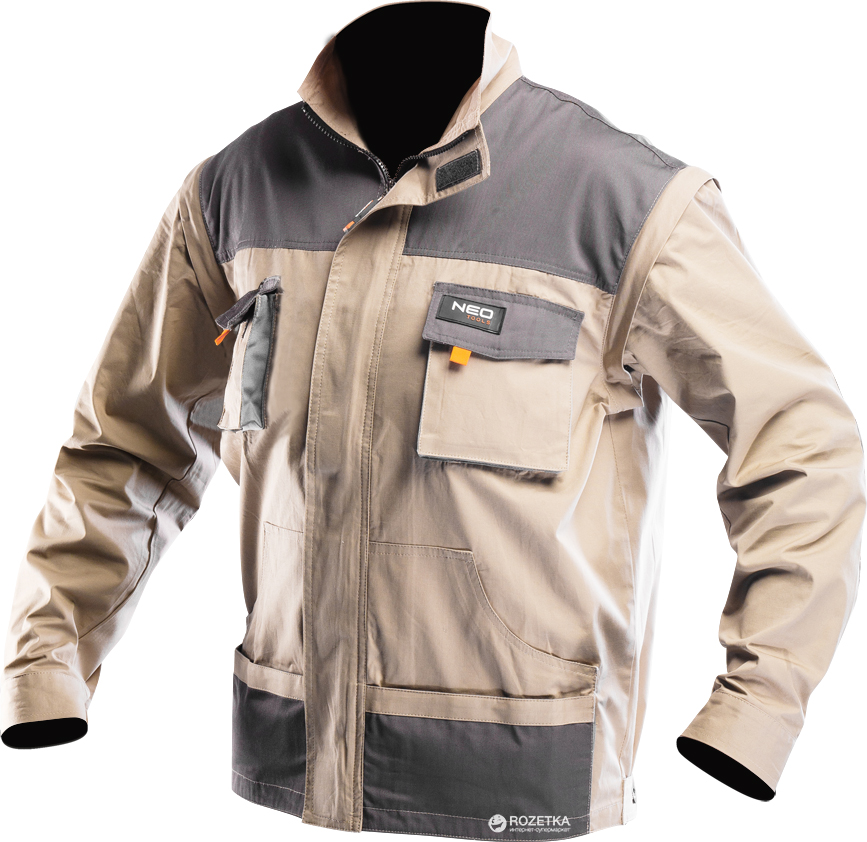 

Куртка 2 в 1 NEO Tools L/52 Коричневая (81-310-L)