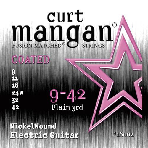 

Струны для электрогитары Curt Mangan 16002 Nickel Wound Coated (9-42)