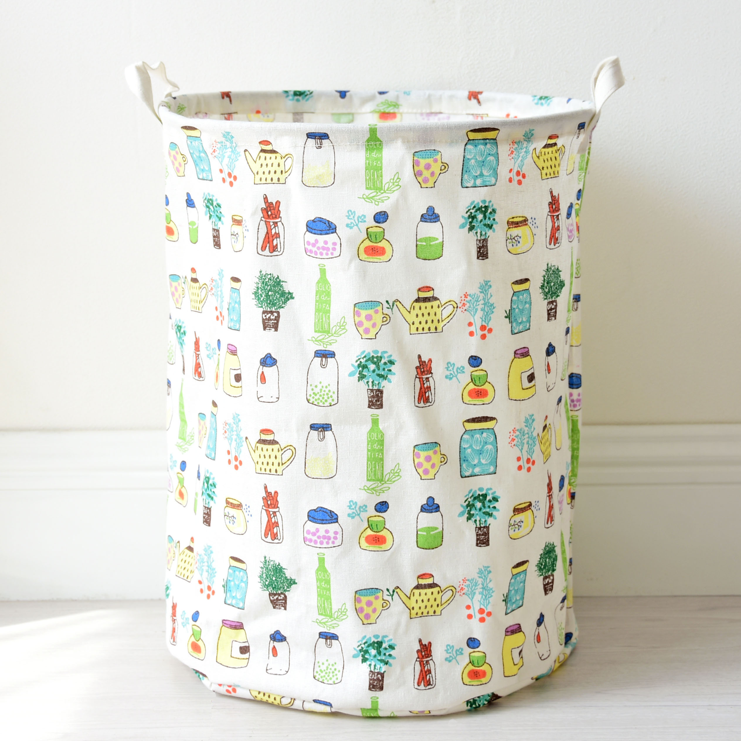 

Корзина для игрушек, белья, хранения Кухня Berni Home Белый (43455)