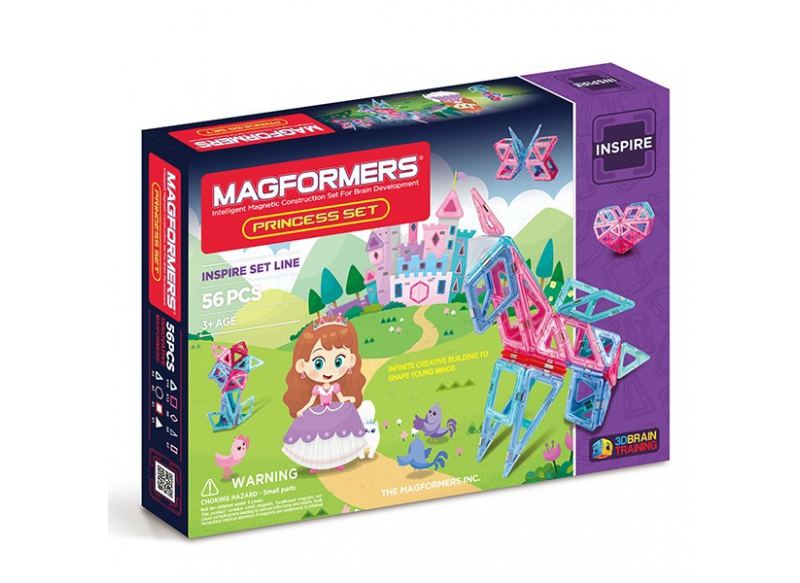 

Магнитный конструктор Magformers Прекрасная принцесса, 56 эл. (704003)