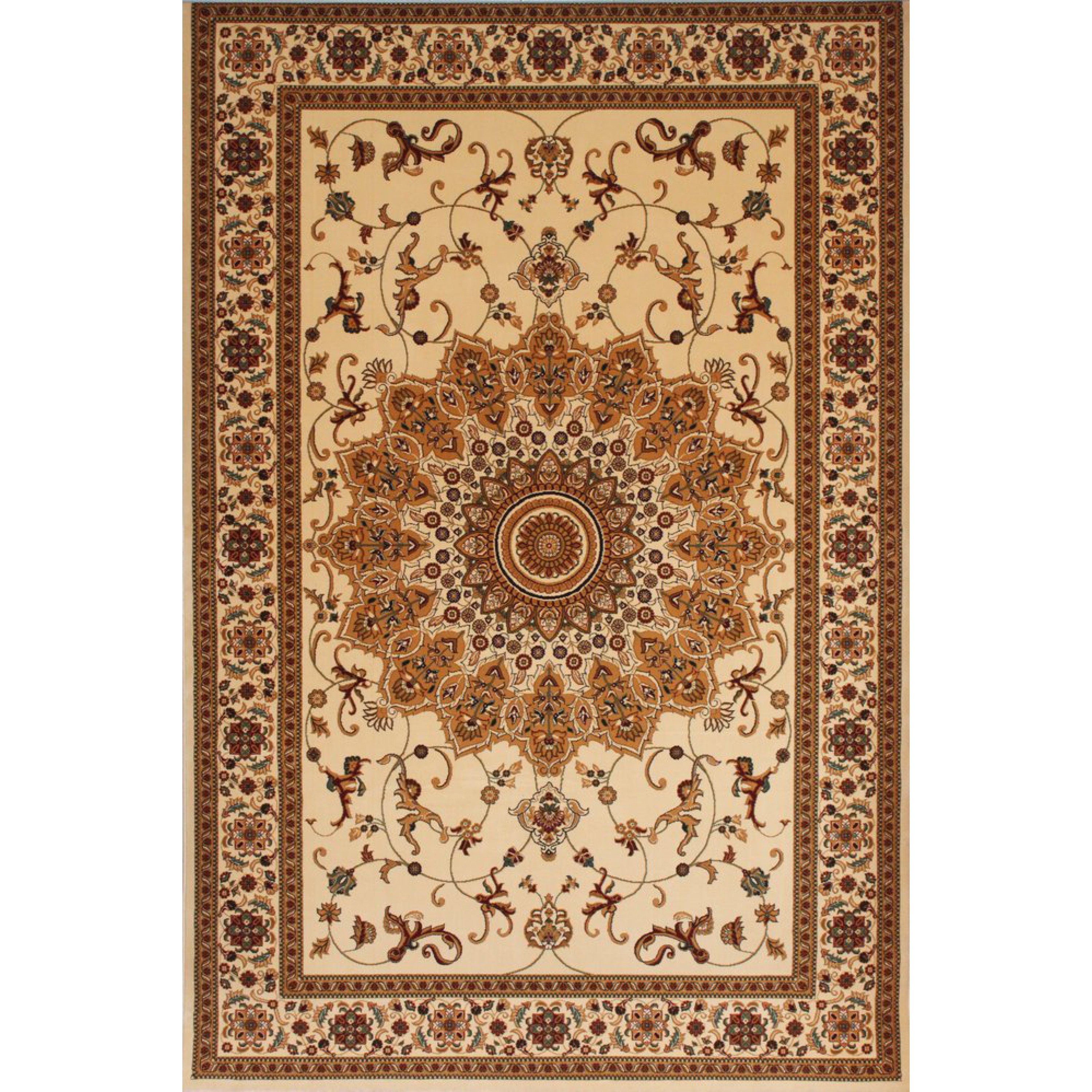 

Коврик Konfetti EFES 0559 cream Многоцветный 250х350