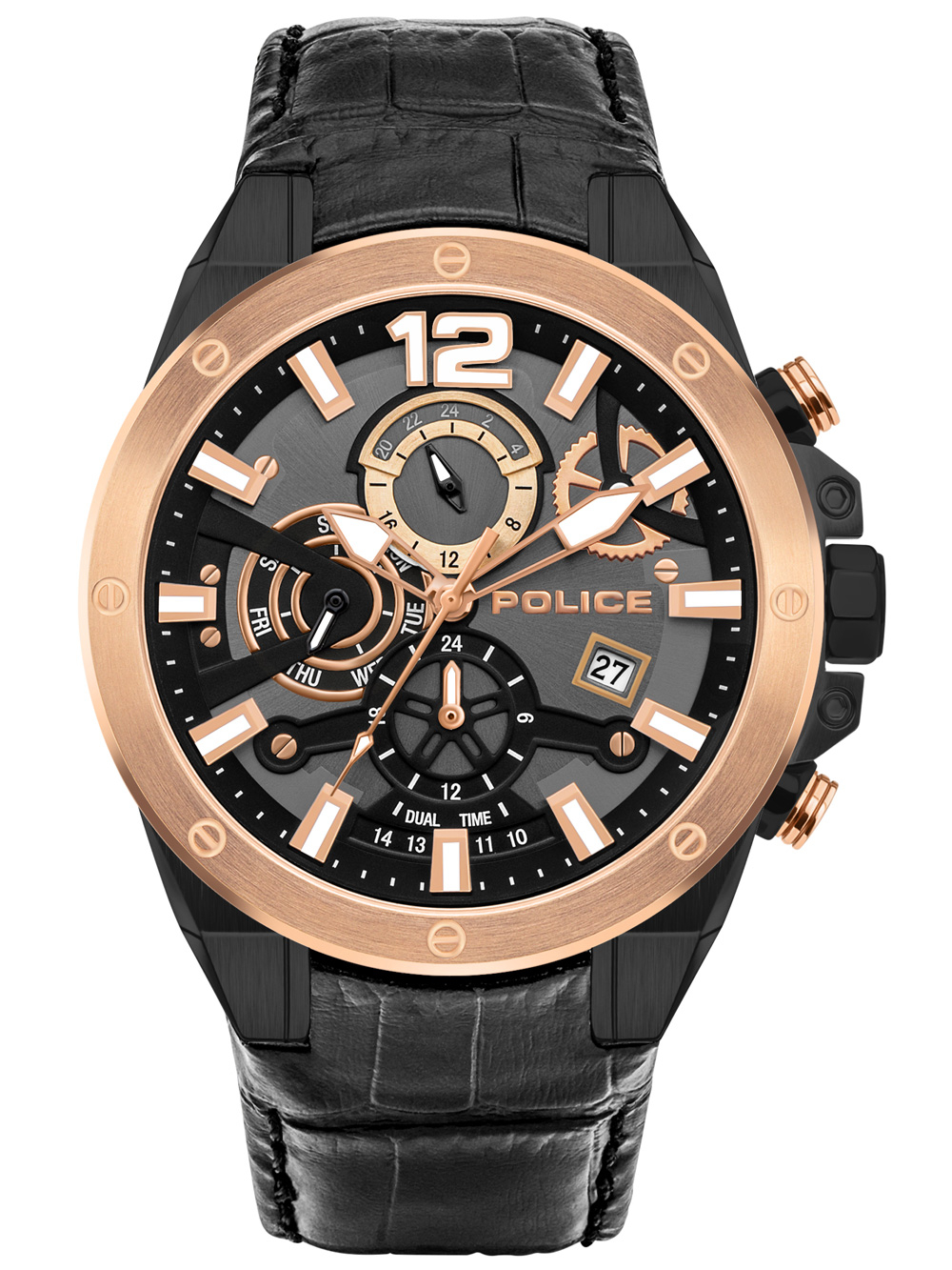 

Часы Police PL15711JSBR.61 Saiho Herren 47mm 3ATM