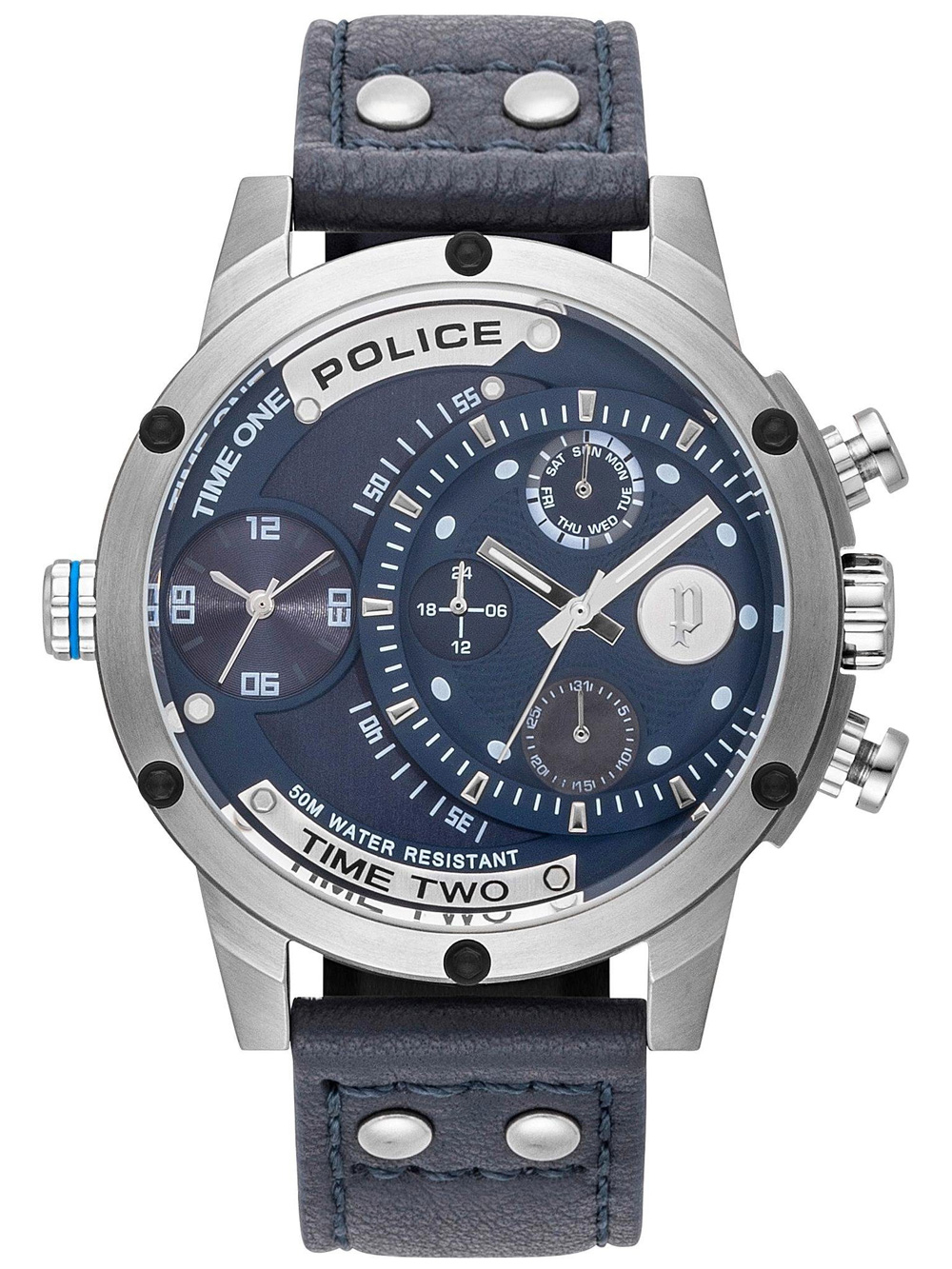 

Часы Police PL15983JS.03 Scythe Herren 50mm 5ATM