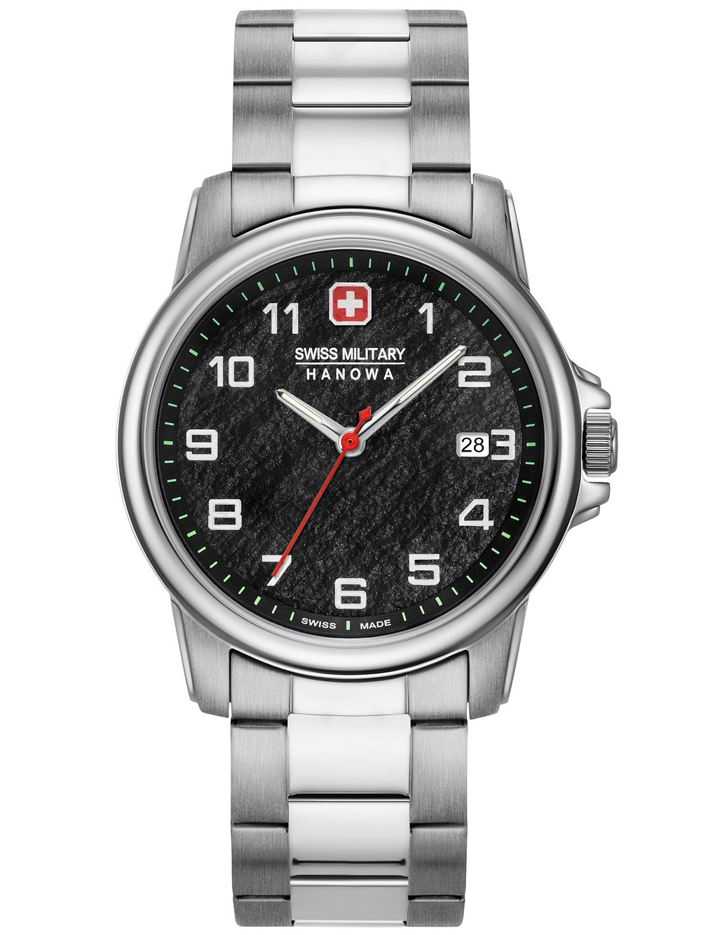 

Часы Swiss Military Hanowa 06-5231.7.04.007.10 Swiss Rock Herren 39mm 5ATM