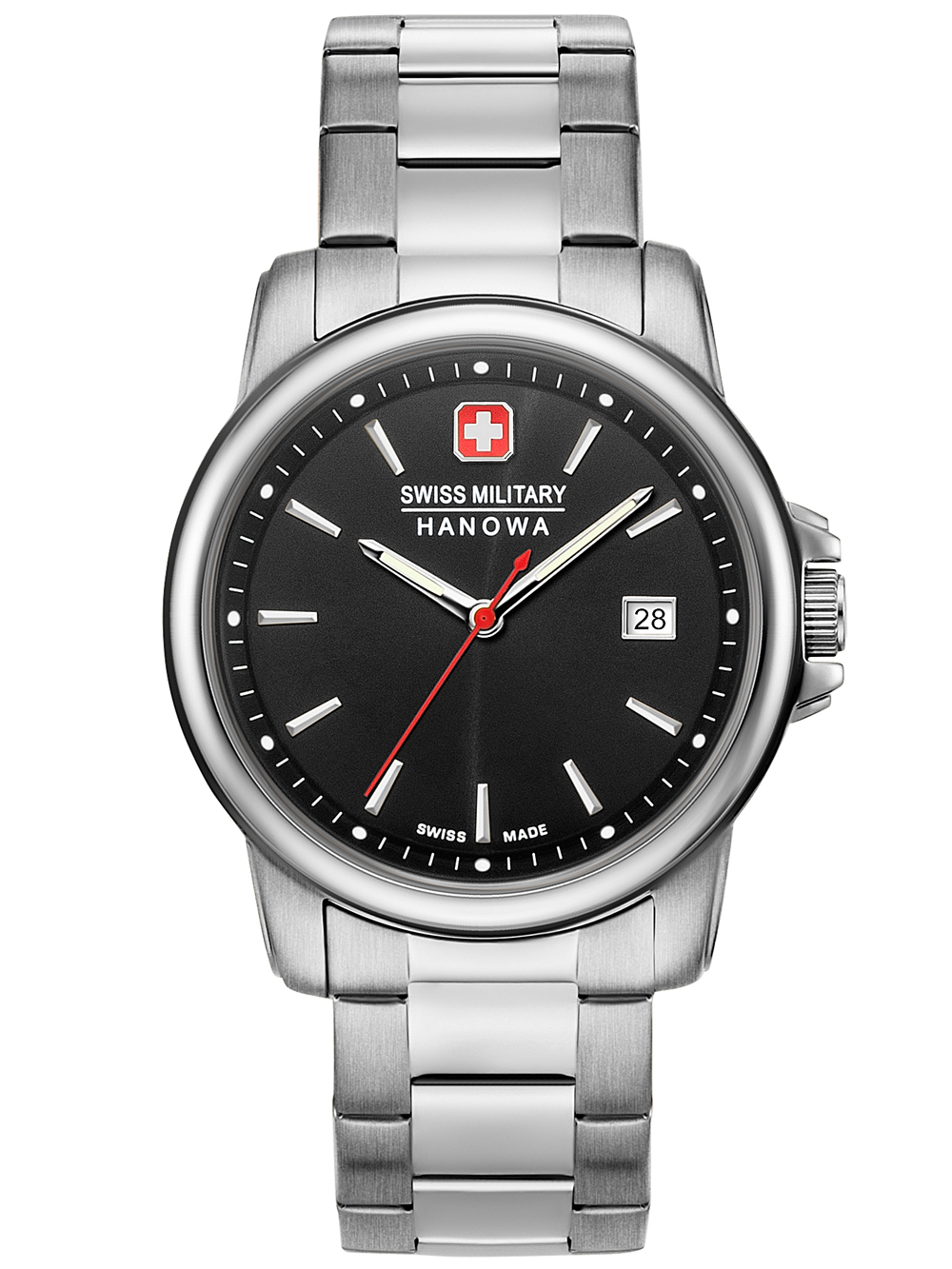 

Часы Swiss Military Hanowa 06-5230.7.04.007 Swiss Recruit II Herren 39mm 5ATM