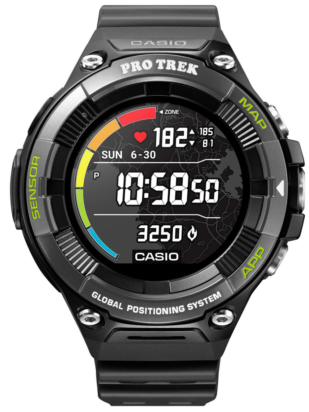 Casio pro hot sale trek wsd f21