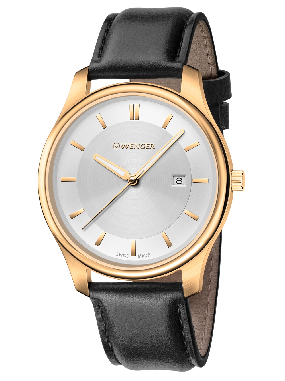 

Часы Wenger 01.1441.106 City Classic Herren 43mm 3ATM