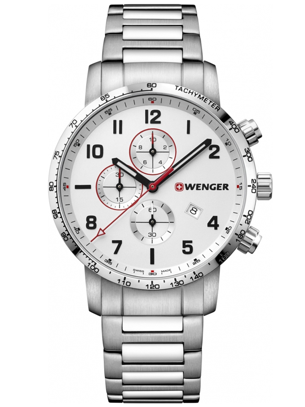 

Часы Wenger 01.1543.110 Attitude Chonograph 44mm 10ATM
