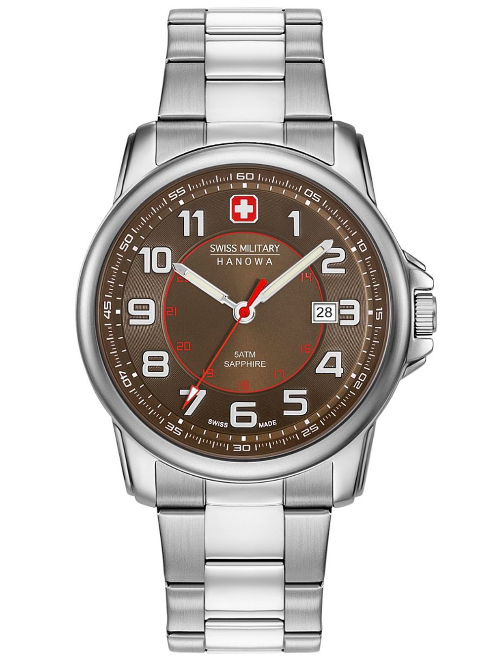 

Часы Swiss Military Hanowa 06-5330.04.005 Swiss Grenadier Herren 43mm 5ATM