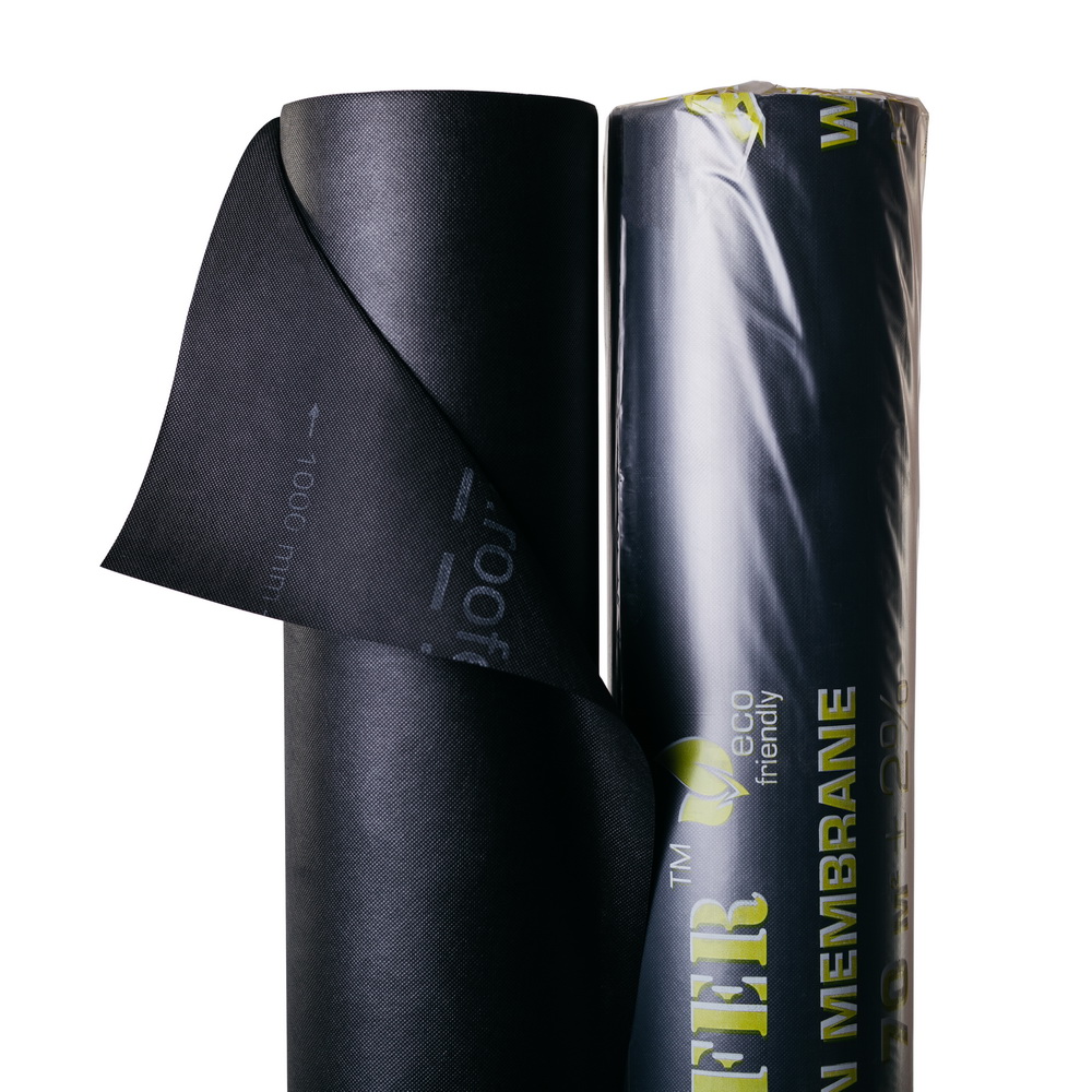 

Ветроизоляционная мембрана Roofer Wind 70 м² 90 г/м² 1 шт (13509017090k)