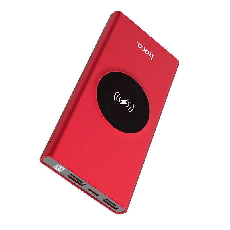

УМБ Hoco J37 Wisdom (Wireless Charger) Red