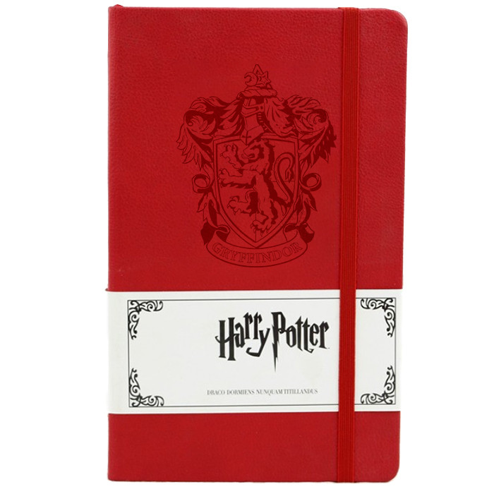 

Записная книга Гарри Поттер, факультет Гриффиндор с оттиском - Harry Potter, Hogwarts, house Gryffindor (8385)