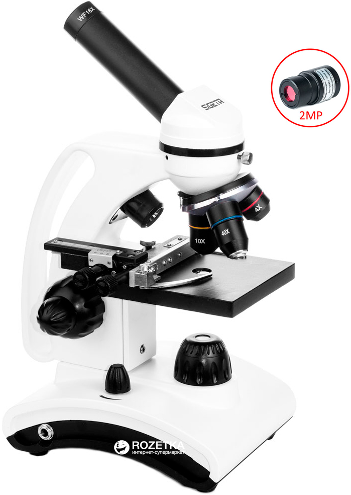

Микроскоп Sigeta Bionic Digital 64x-640x с камерой 2 Мп (65241)