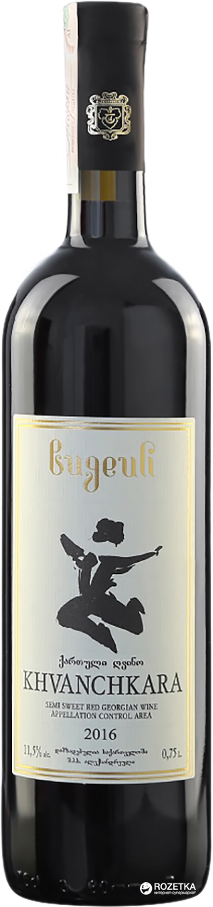 Акція на Вино Bugeuli Хванчкара красное полусладкое 0.75 л 11.5% (4860004130013) від Rozetka UA