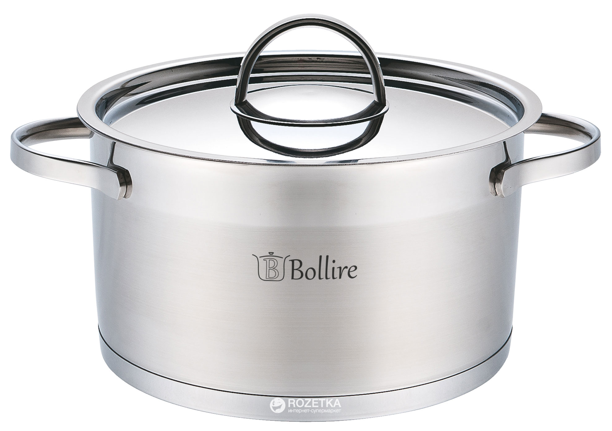 

Кастрюля Bollire с крышкой 2.3 л (BR-2302)