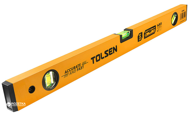 

Рівень Tolsen алюмінієвий 1200 мм