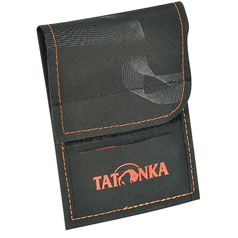 

Кошелек на шею Tatonka HY Neck Wallet (13x9x1см), черный/оранжевый 2883.349