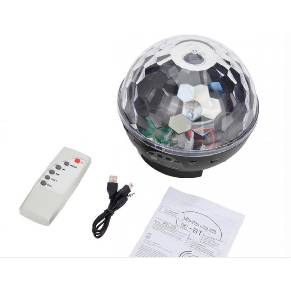 

Диско шар MUSIC BALL с USB+SD+Blueеtooth L-740/ 968 с подсветкой