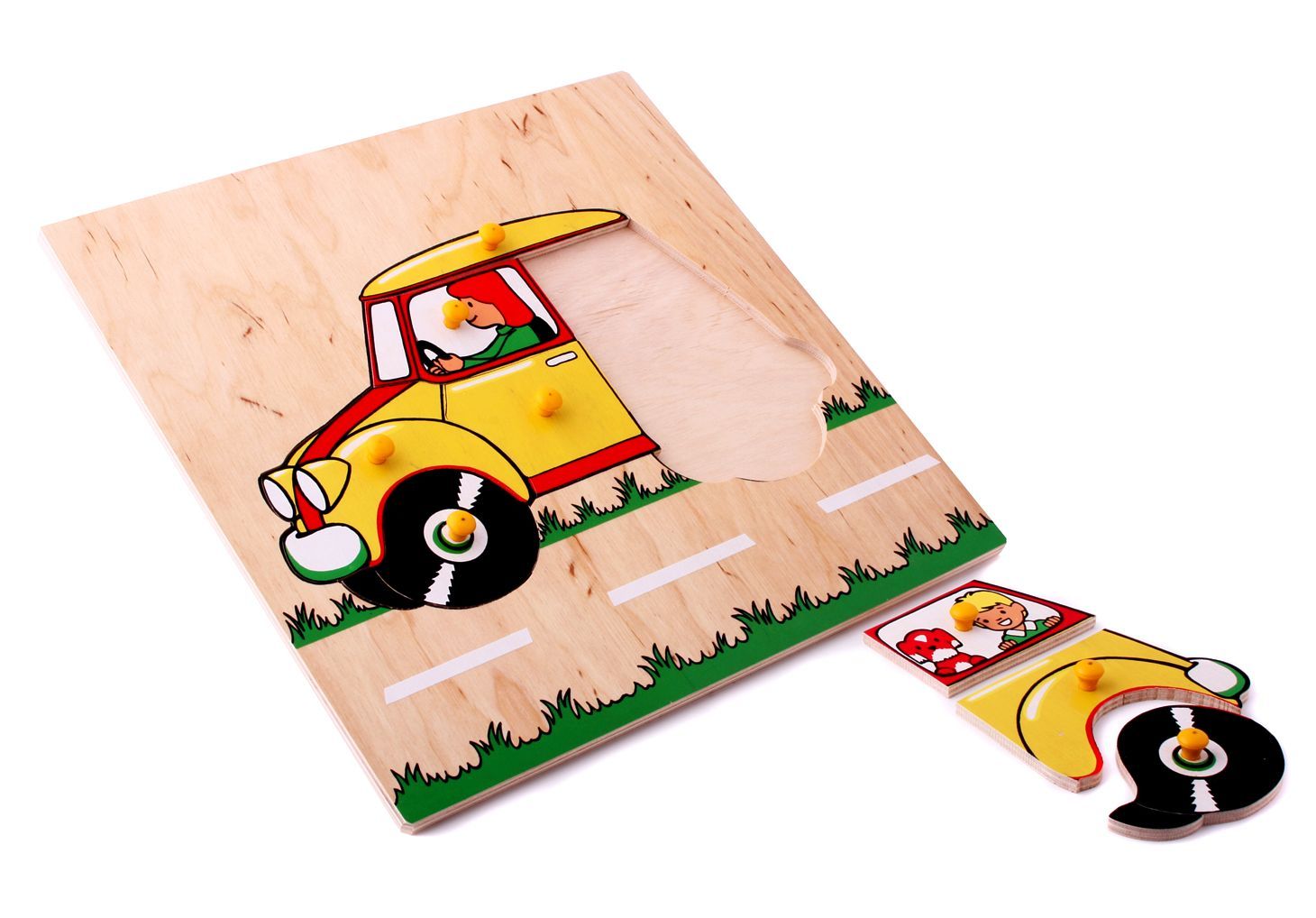

Мозаика Автомобиль 8 деталей Lam Toys 31х31х0,9 см Разноцветный 000014339