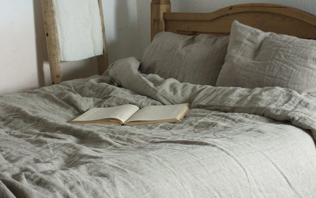 

Льняное постельное бельё CottonTwill 145х215 см Бежевый 000015243