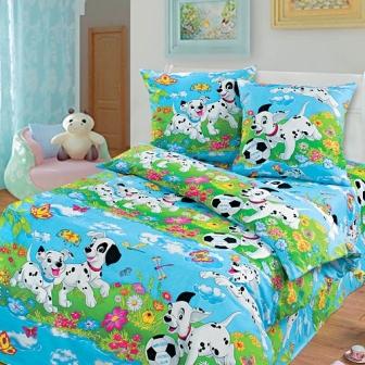 

Постельное белье детское Далматинцы CottonTwill 145х215 см Разноцветный 000013884