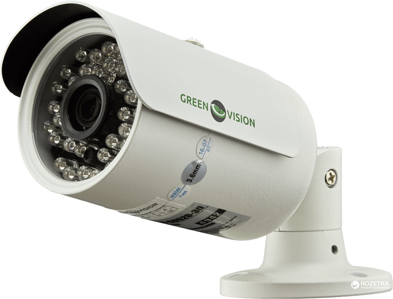 Акція на Уличная IP-камера Green Vision GV-054-IP-G-COS20-30 POE (LP4942) від Rozetka UA