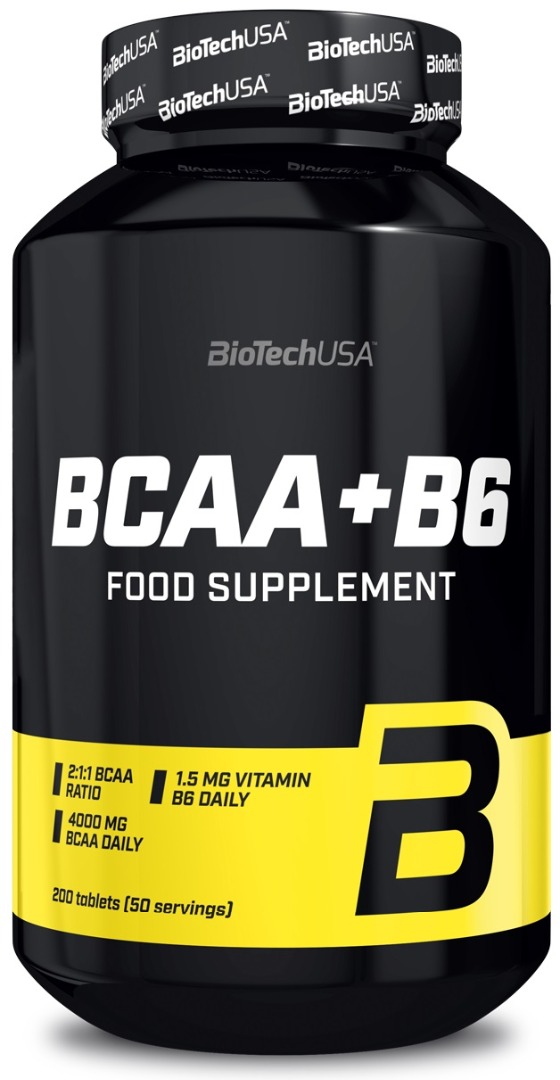 

Аминокислота BioTech BCAA+B6 200 таб Без вкуса (601051)