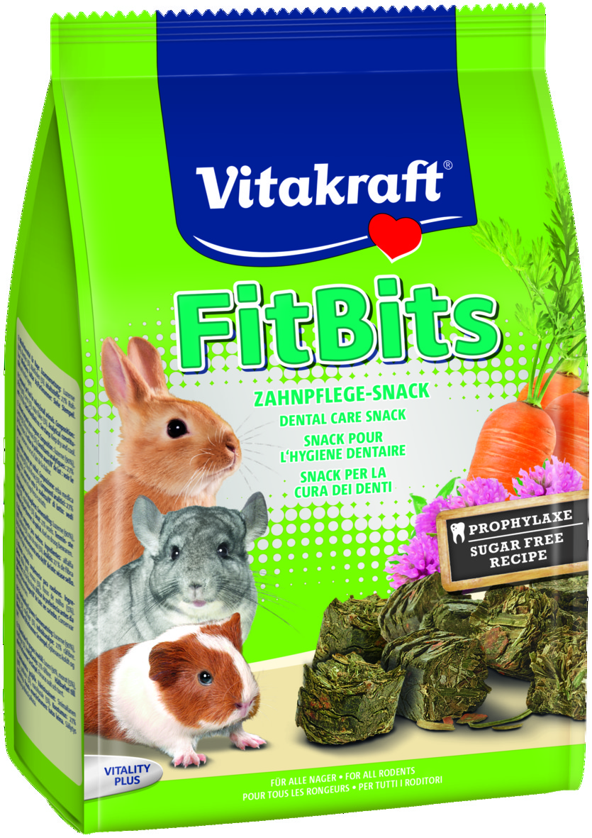 Акція на Лакомство для грызунов Vitakraft FitBits заточка для зубов 500 г (4008239257826) від Rozetka UA