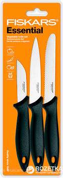 

Набор ножей для чистки Fiskars Essential 3 шт