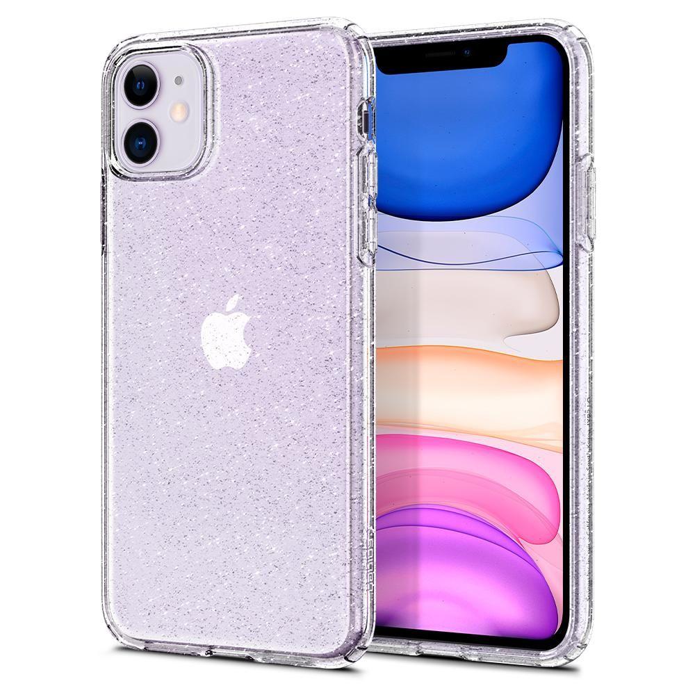 

Чехол Spigen Liquid Crystal Glitter для iPhone 11 Crystal Quartz