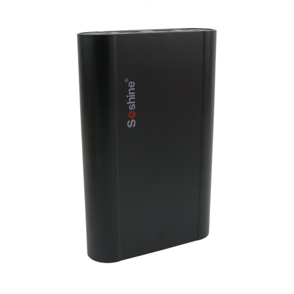 

2 в 1 - Power Bank + зарядное устройство Soshine E3, чёрный, (1-4x18650)