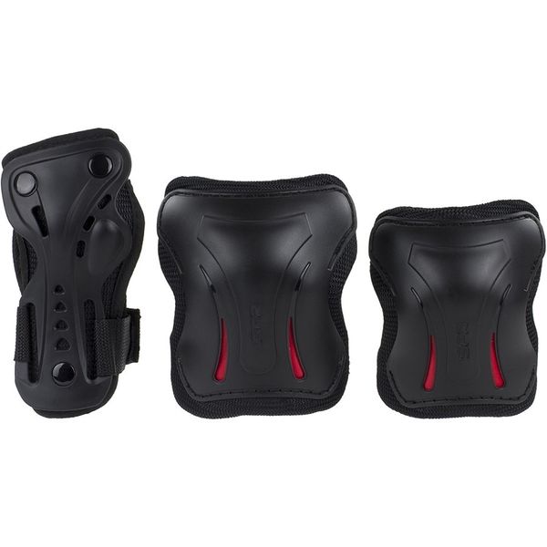 

Защита набор для роликов скейта велосипеда SFR Essentials Jr black L 2841