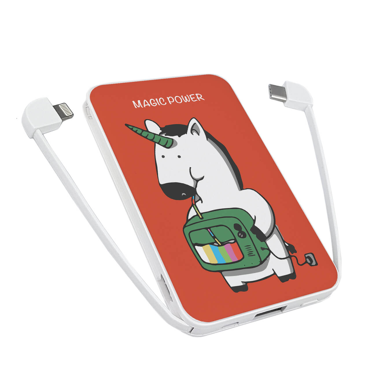 

УМБ Power Bank (повербанк) ZIZ Единорог 5000 мАч