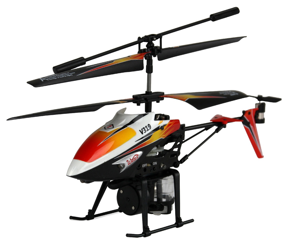 

Вертолёт на радиоуправлении V319 SPRAY водяная пушка WL Toys 33,5x9x28,5 см Оранжевый 000009521