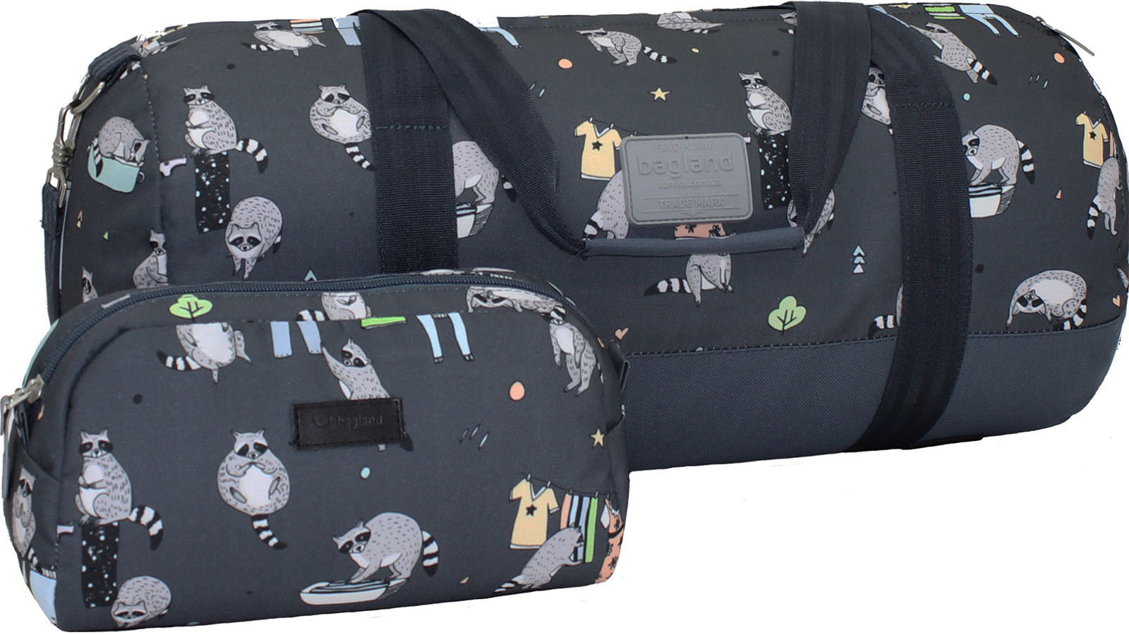 

Сумка Staff + косметичка 30 л. Bagland 24 x 54 x 24 см Разноцветный 000014397