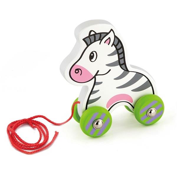 

Игрушка-каталка Зебра Viga Toys 6,8х14х14 см Разноцветный 000013442