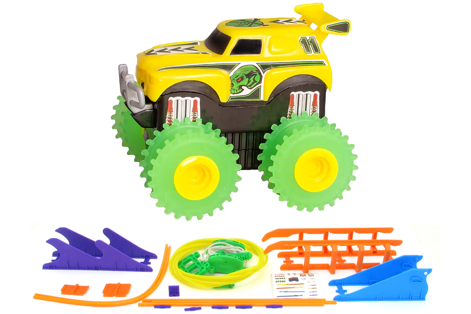 

Машинка на бат. с трассой Trix Trux 38,5x25x7,5 см Желтый 000009204